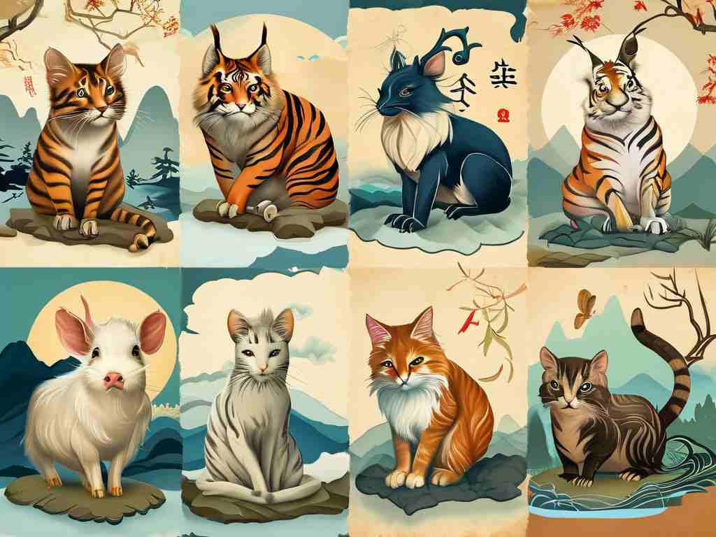 十二生肖谜题与趣味插画设计灵感