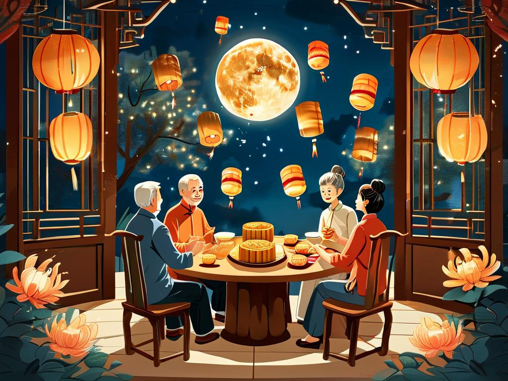 月圆人未圆当代中秋团圆困境的文化解析