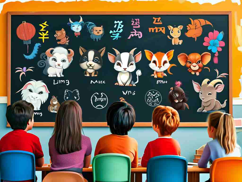 生肖谜语班会游戏欢乐时光