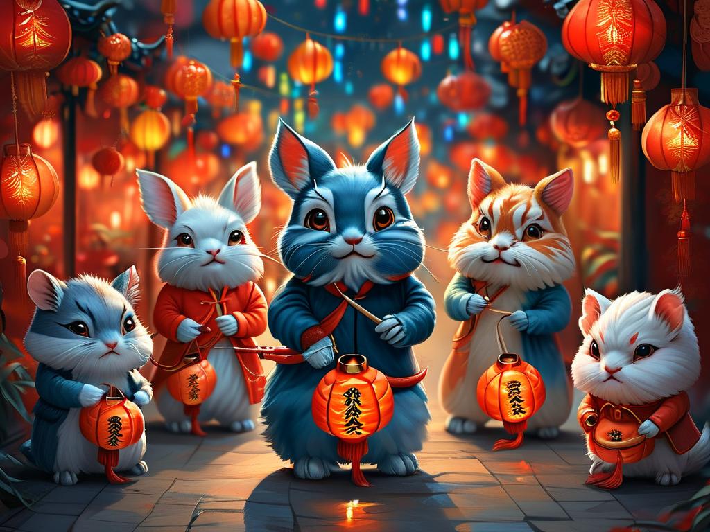 元宵节生肖灯谜的智慧与乐趣